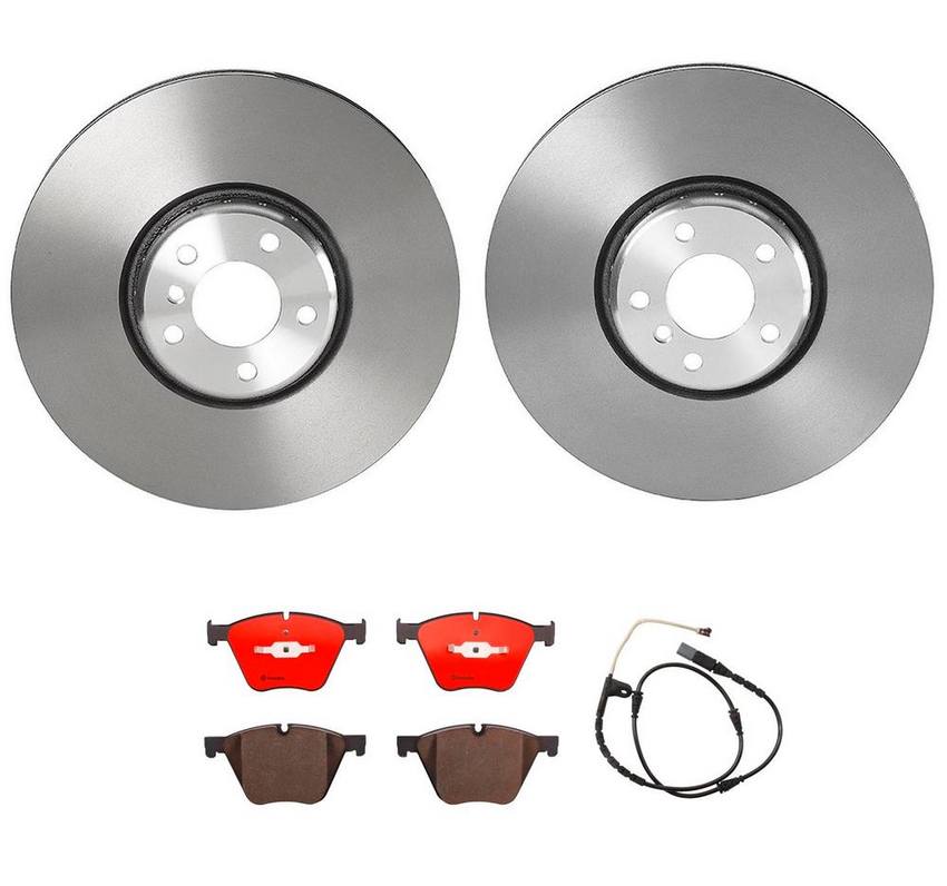 Brembo Brake Pads and Rotors Kit Front (385mm) (Ceramic) Brembo